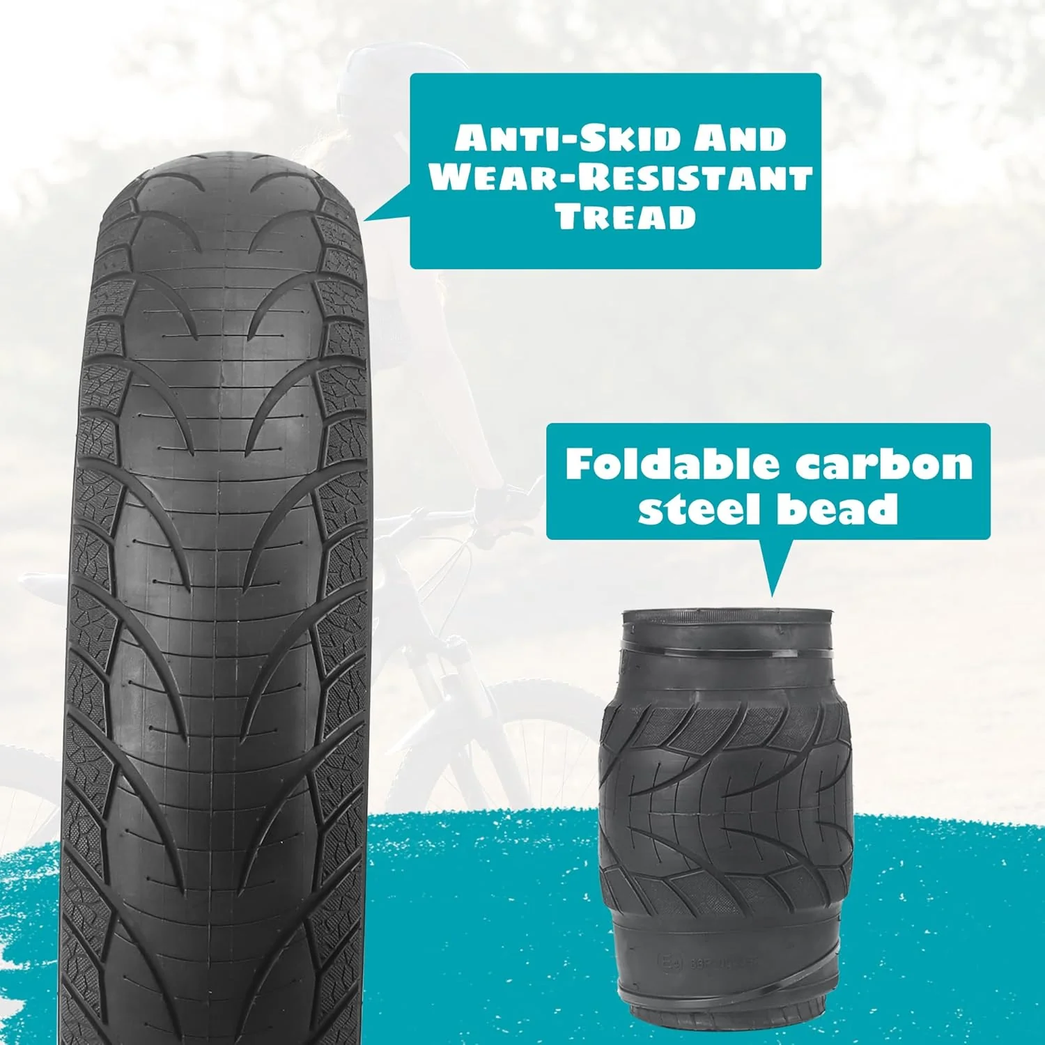 26x4" street tire