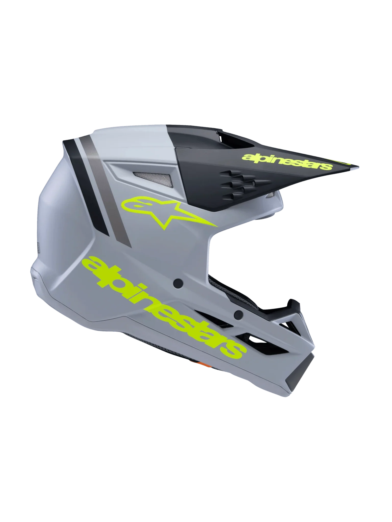 ALPINESTARS SM3 Youth Radium Helmet (GRY/BLK/YLW FLUO MATTE)