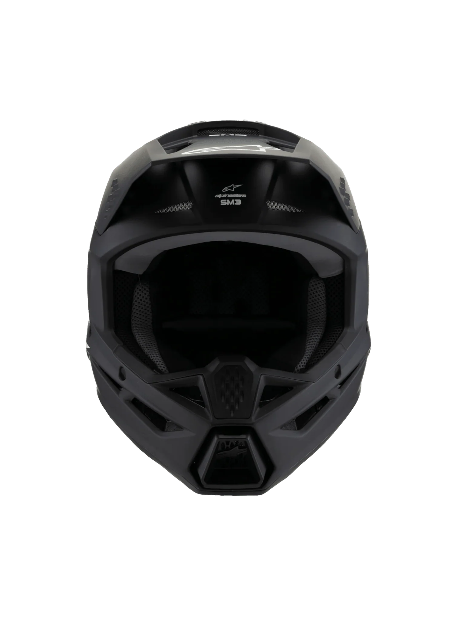 ALPINESTARS SM3 Youth Solid Helmet (Black Matte) - Image 7