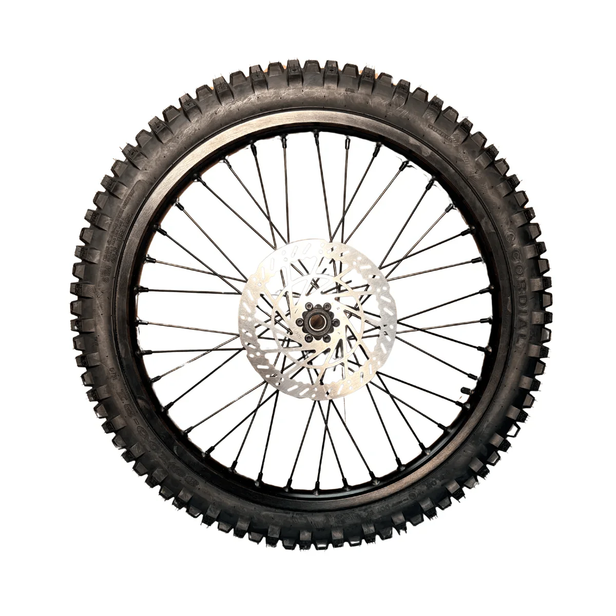 Arctic Leopard XE Pro 19" Front Wheel and Dirt Tires (Arctic Leopard XE Pro OEM)
