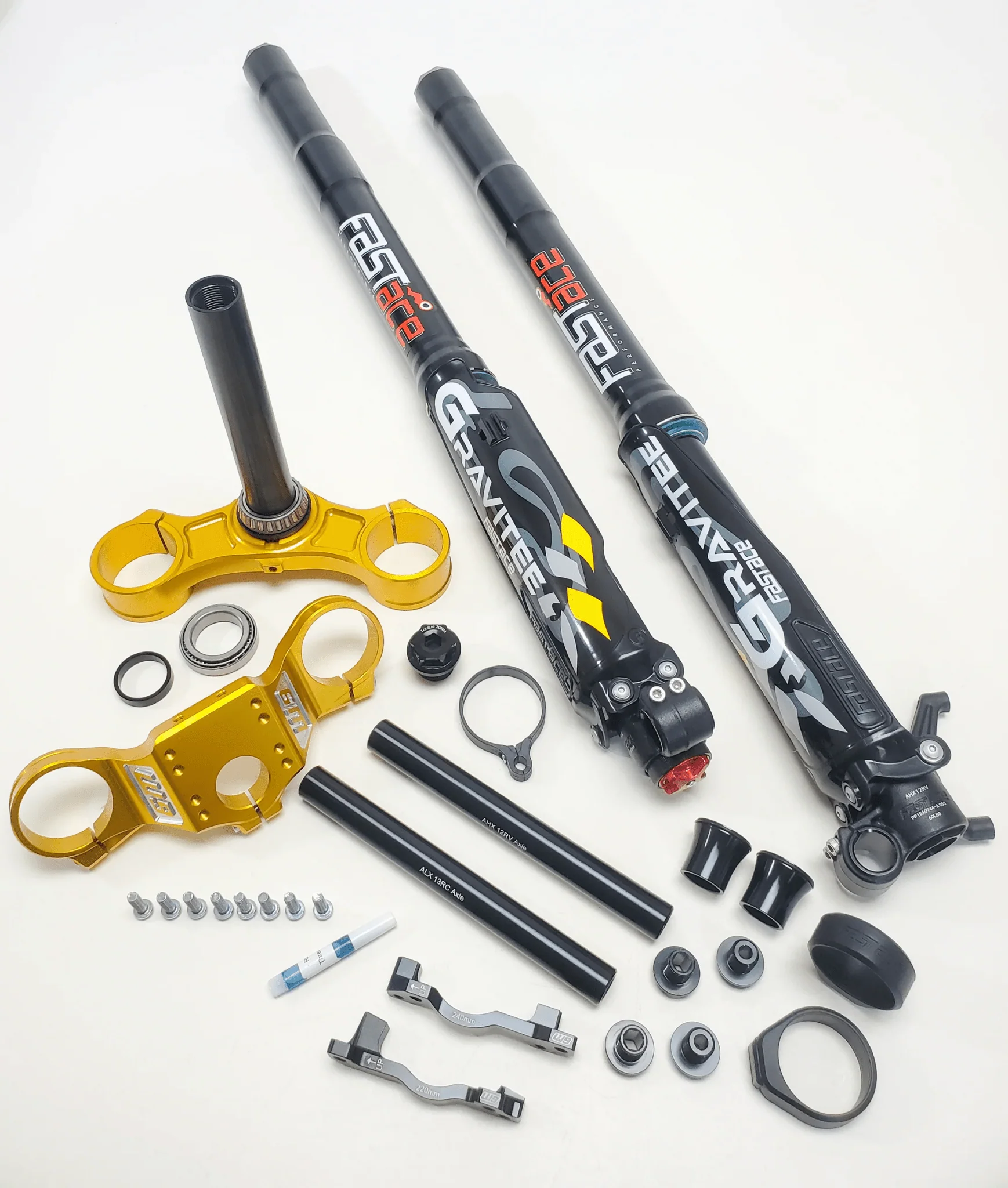 FastAce Triple Clamps & Fork Bundle