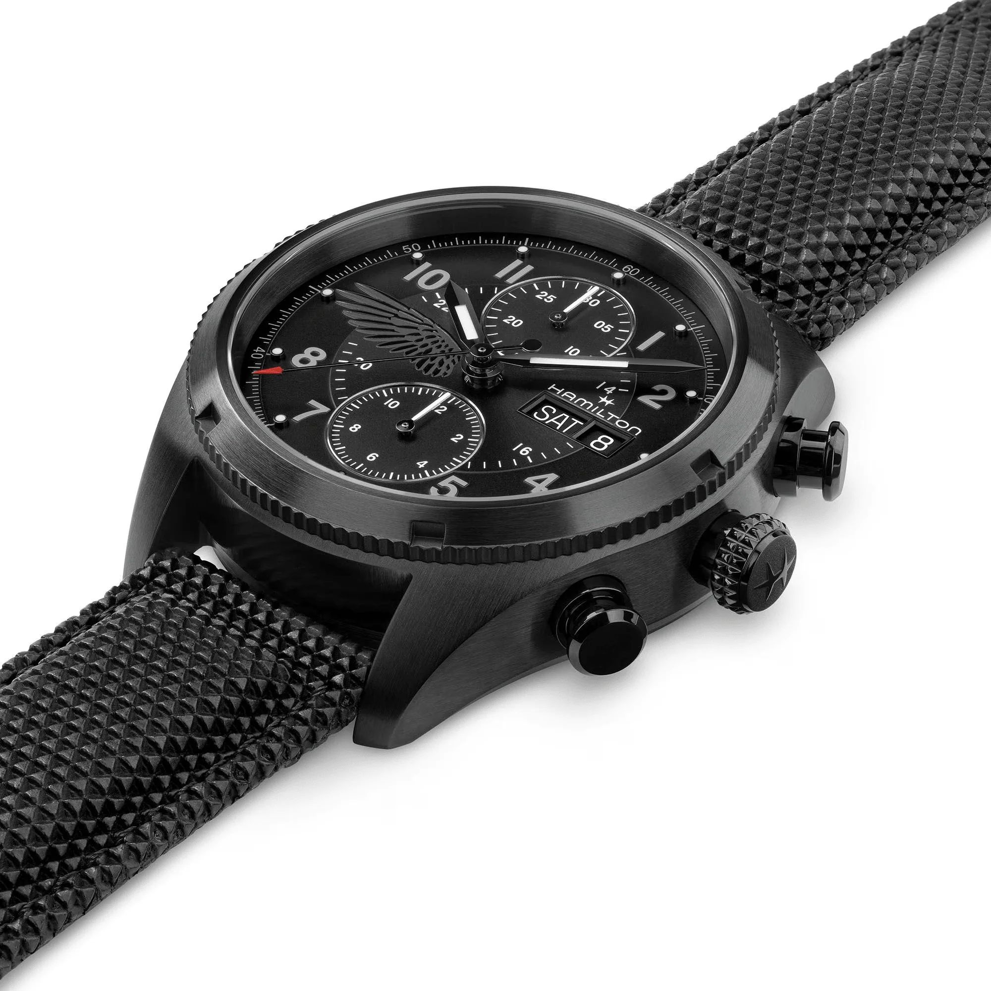 Hamilton Khaki Field Auto Chrono Resident Evil Requiem 42mm (Limited Edition) - Image 3