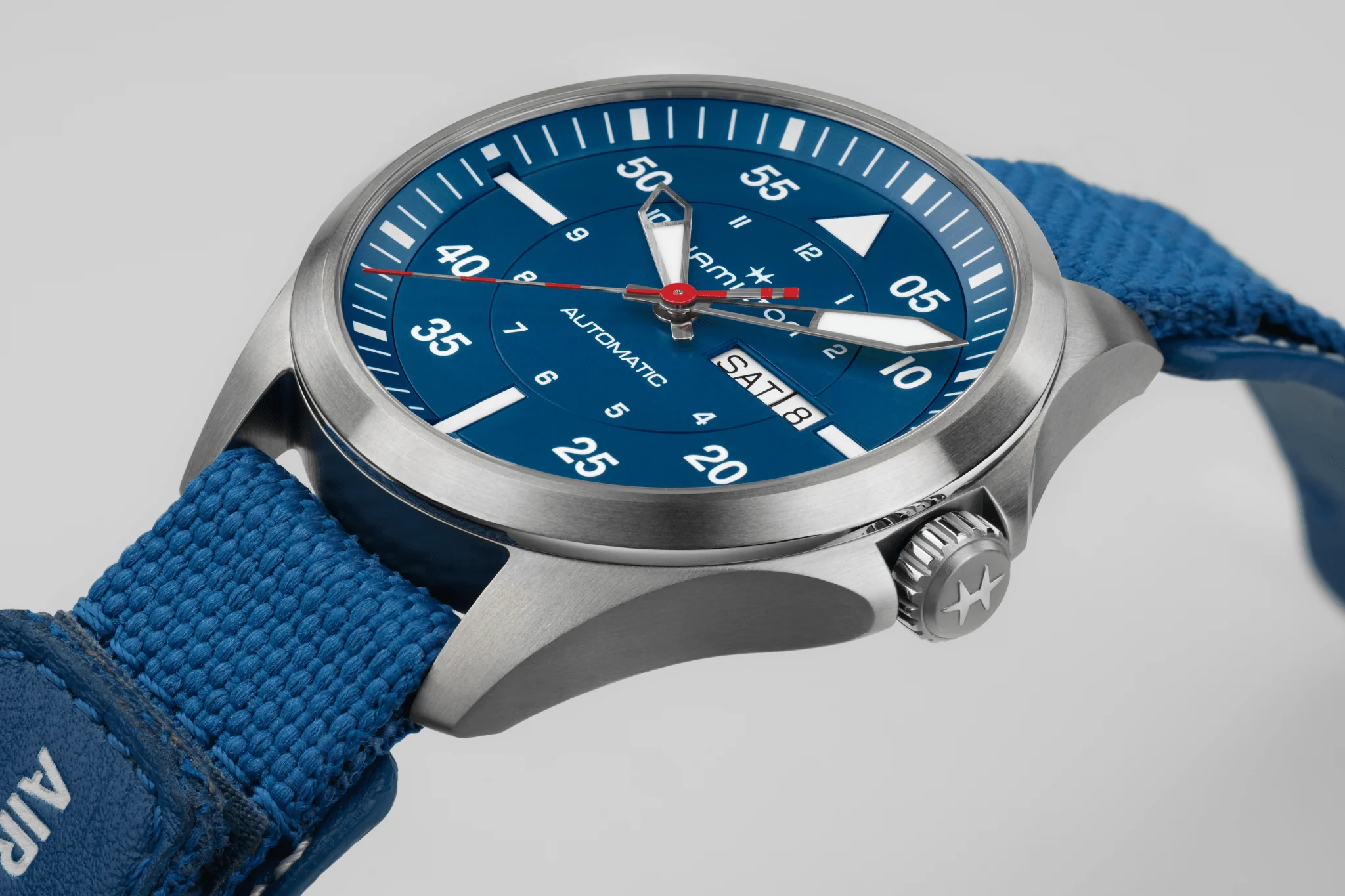 Hamilton Khaki Aviation Pilot Day Date Auto - Air-Glaciers Edition - Image 3