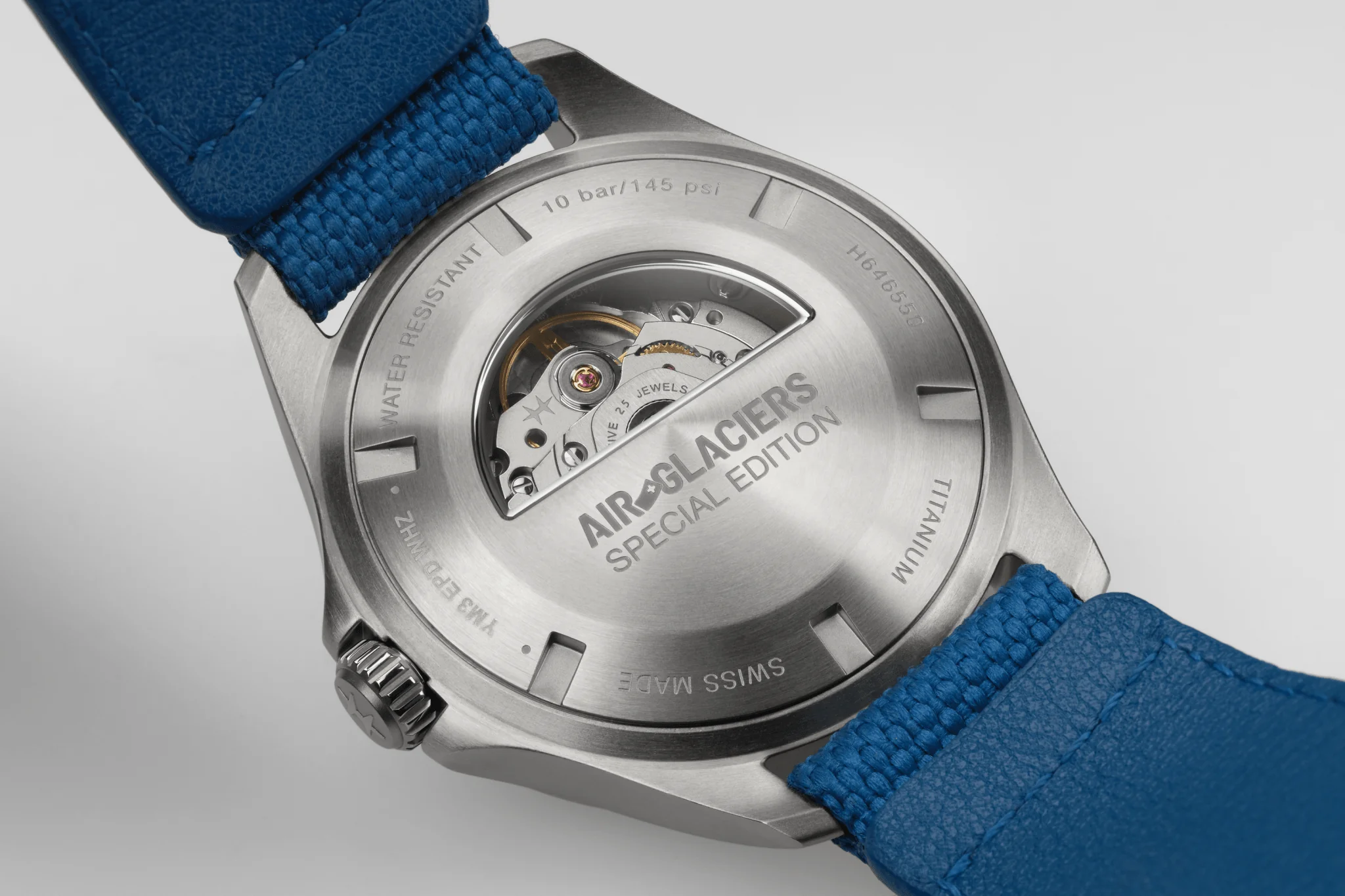 Hamilton Khaki Aviation Pilot Day Date Auto - Air-Glaciers Edition - Image 6