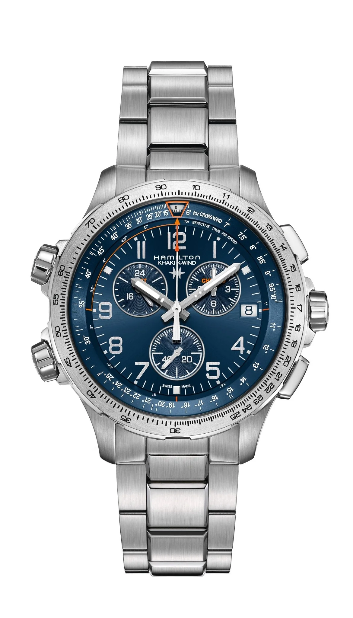 Hamilton Khaki Aviation X-Wind GMT Chrono Quartz 46mm - Image 2