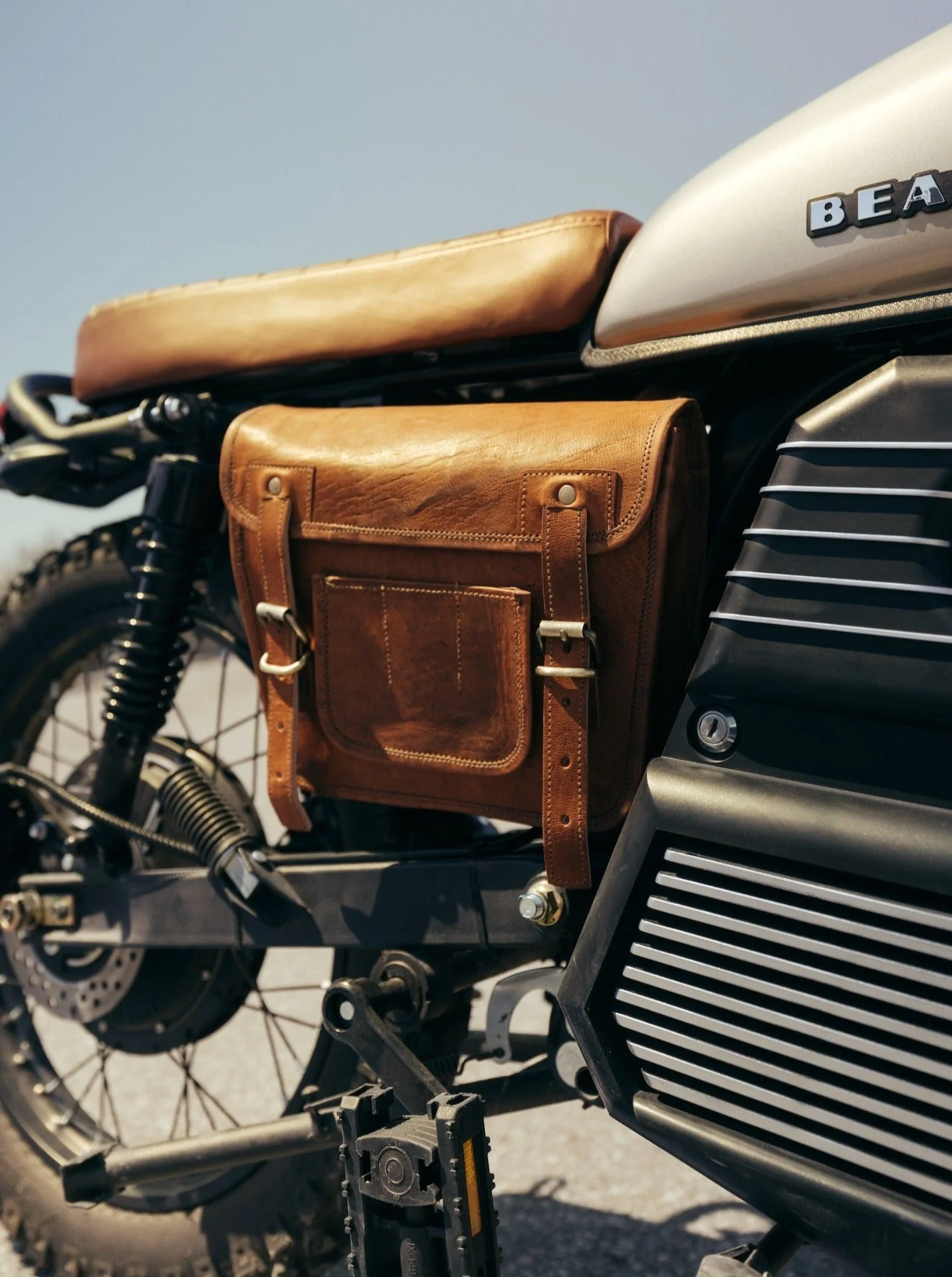 Leather Saddle Bag - Image 3