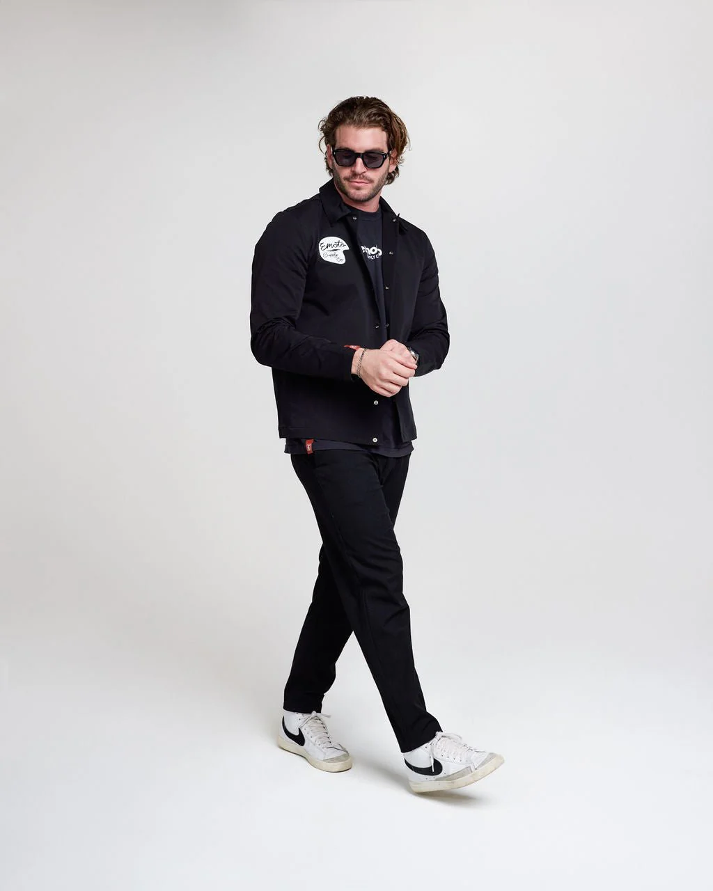 Varsity Jacket - Black - Image 3
